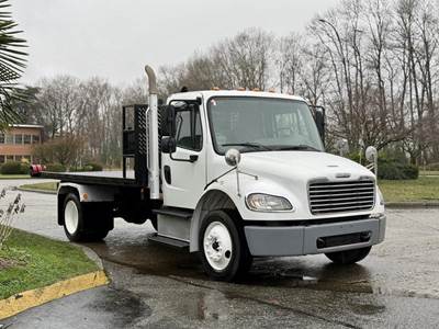 Freightliner M2 106 Hook Truck with 14 Foot Roll-Off Deck