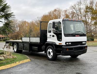 GMC F7500 24-Foot Flat Deck Truck Diesel