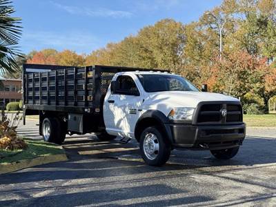 RAM 4500 Flat Deck Truck with Waltco Lift Gate and 16-Foot Deck
