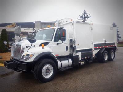 International 7400 Garbage Truck Air Brakes Diesel