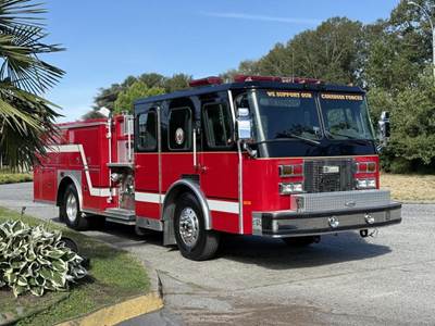 Emergency One Typhoon Superior Fire Truck Diesel
