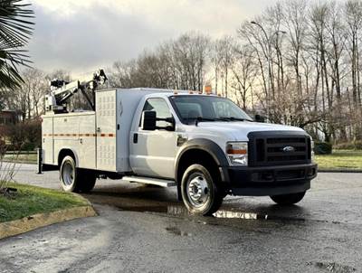 Ford F-550 XL Super Duty Diesel Service Truck with IMT Crane