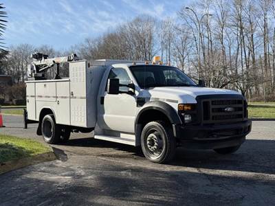 Ford F-550 XL Super Duty Diesel Service Truck with IMT Crane