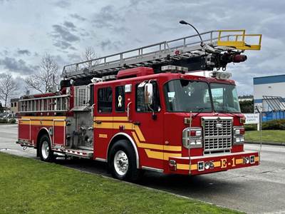 Spartan Gladiator Classic Central Pumper 51' Aerial Fire Truck