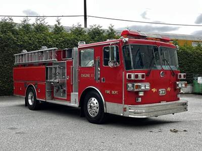 Sutphen Deluge 500 IGAL Pumper Fire Truck Detroit Diesel