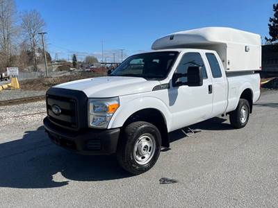 Ford F-250 SD Super Cab Long Bed 4WD Work canopy