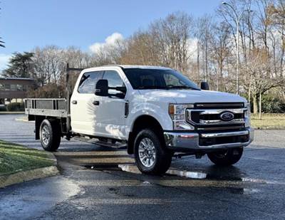 Ford F-350 XLT 4X4 9-Foot Flat Deck Truck