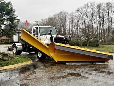 Freightliner 108SD Viking Snow Plow Truck with 11-Foot Plow and Wing