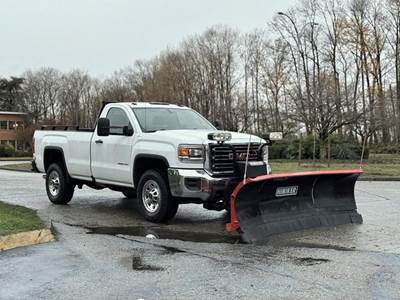 GMC Sierra 3500HD 3500HD 4x4 Long Box Plow Truck