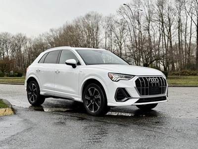 Audi Q3 S Line Quattro Premium AWD with Moonroof and Heated Seats