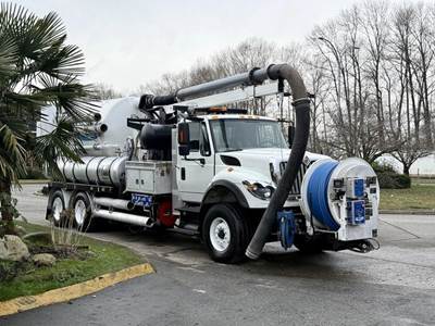 International Workstar 7500 Vactor 2100 Plus Vacuum Truck with Air Brakes
