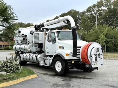 Sterling L7500 Vactor 2100-Series Diesel Vacuum Truck Manual with Air Brakes