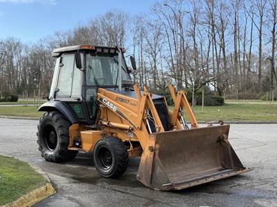Case 570 MXT 4x4 Diesel Wheel Loader with Clamshell Bucket