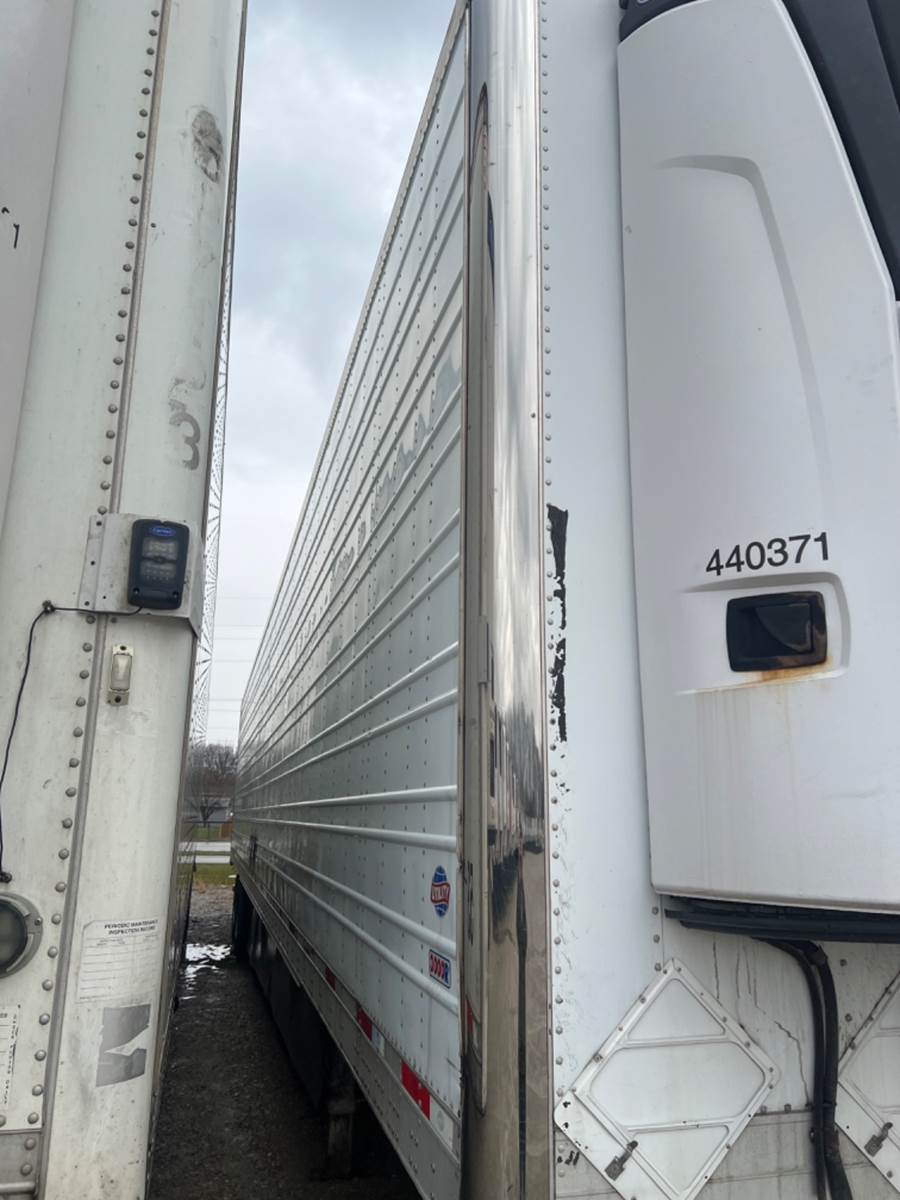 2014 UTILITY 53' SWING DOOR REEFER Reefer Trailer. DOT. Skirts For Sale