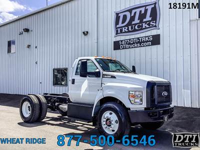 Ford F-750 Cab & Chassis Truck - 7.3L, 335HP, 6 Speed Automatic