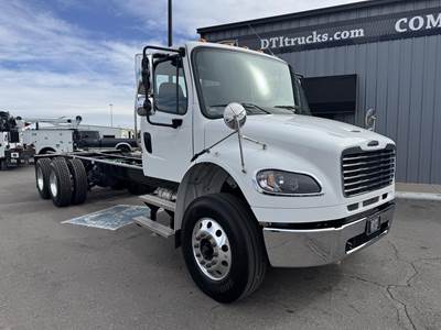 Freightliner M2 106 Tandem Axle Cab & Chassis Truck - Cummins, 330HP, 6 Speed Allison Hs Automatic