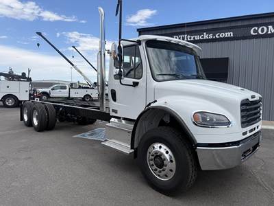 Freightliner M2 106 Tandem Axle Cab & Chassis Truck - Cummins, 360HP, 6 Speed Allison Rds Automatic