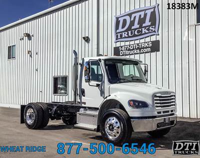 Freightliner M2 106 Single Axle Cab & Chassis Truck - Cummins, 330HP, 6 Speed Allison Rds Automatic