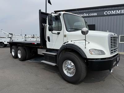 Freightliner M2 112 Tandem Axle Cab & Chassis Truck - Detroit, 435HP, 10 Speed Ultrashift Amt