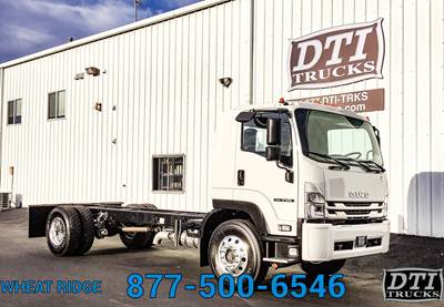 Isuzu FVR Single Axle Cab & Chassis Truck - Cummins, 260HP, 6 Speed Allison Rds Automatic