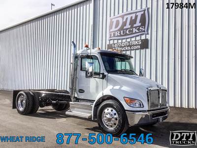 Kenworth T380 Single Axle Cab & Chassis Truck - Cummins, 330HP, 6 Speed Allison Rds Automatic