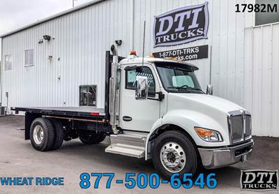 Kenworth T380 Single Axle Cab & Chassis Truck - Paccar, 330HP, 6 Speed Automatic