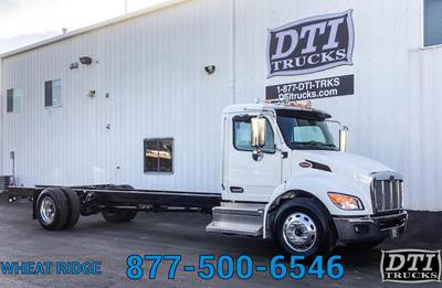 Peterbilt 536 Single Axle Cab & Chassis Truck - Paccar, 300HP, 6 Speed Automatic
