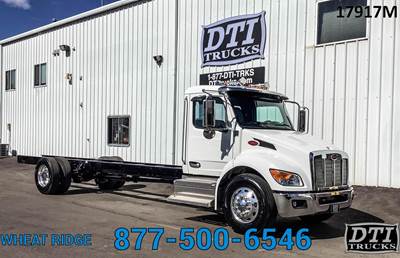 Peterbilt 536 Cab & Chassis Truck - Paccar, 300HP, 8 Speed Automatic