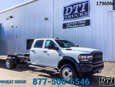 RAM 5500 Single Axle Cab & Chassis Truck - Cummins, 360HP, 6 Speed Automatic