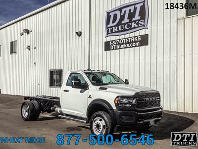 RAM 5500 Single Axle Cab & Chassis Truck - Cummins, 330HP, 6 Speed Automatic