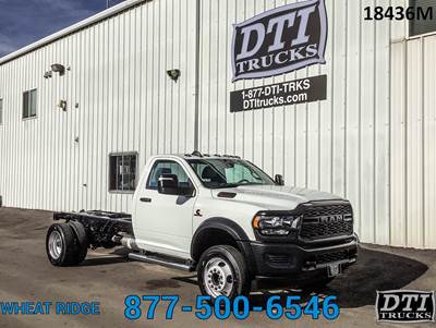 RAM 5500 Single Axle Cab & Chassis Truck - Cummins, 360HP, 6 Speed Automatic