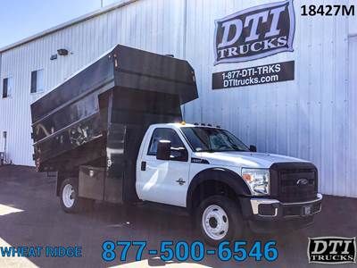 Ford F-550 Chipper Truck - 6.7L POWER STROKE, 300HP, 6 Speed Automatic