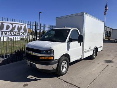 Chevrolet Express 3500 12 ft Box Truck - 350HP, Automatic