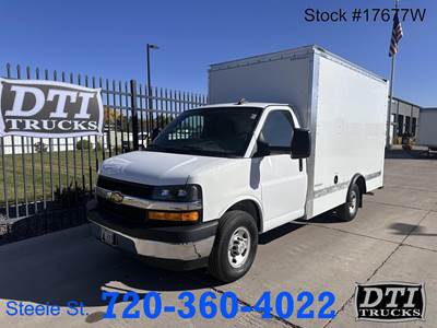 Chevrolet Express 3500 12 ft Box Truck - 350HP, Automatic