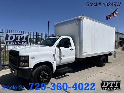 Chevrolet Silverado 5500HD Box Truck - 350HP, 6 Speed Automatic, Liftgate