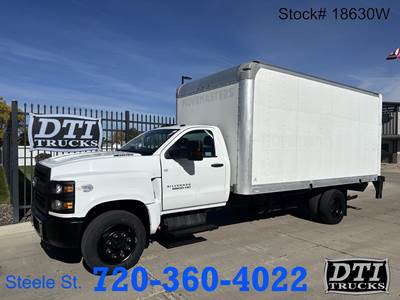 Chevrolet Silverado 5500HD 16 ft Box Truck - 300HP, 6 Speed Automatic, Liftgate