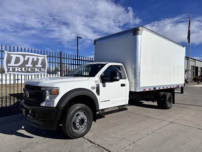 Ford F-450 16 ft Box Truck - 330HP, 10 Speed Automatic, Roll up Door