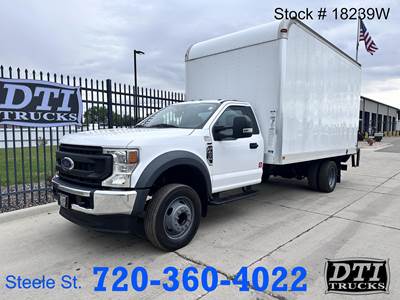 Ford F-450 16 ft Box Truck - 420HP, 10 Speed Automatic, Roll up Door, Liftgate