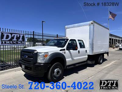 Ford F-450 13 ft Box Truck - 6 Speed Automatic, Roll up Door, Liftgate