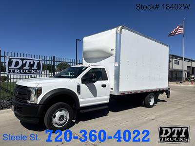 Ford F-550 Box Truck - 300HP, 6 Speed Automatic, Liftgate