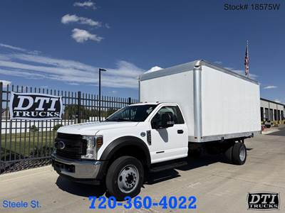 Ford F-550 Box Truck - 330HP, 6 Speed Automatic
