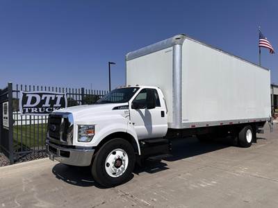 Ford F-650 26 ft Box Truck - 335HP, 6 Speed Automatic, Liftgate