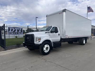 Ford F-650 Box Truck - 335HP, 6 Speed Automatic, Liftgate