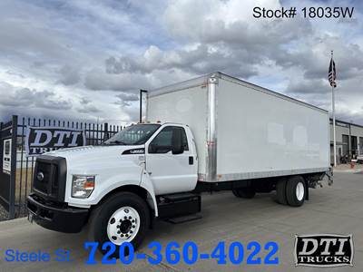 Ford F-650 24 ft Box Truck - 350HP, 6 Speed Automatic, Liftgate