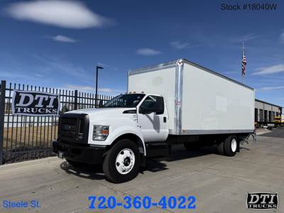 Ford F-650 Box Truck - Automatic, Liftgate