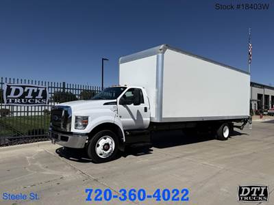 Ford F-650 Box Truck - Automatic, Liftgate