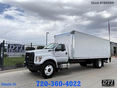 Ford F-650 Box Truck - Automatic, Liftgate