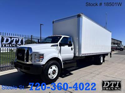 Ford F-650 26 ft Box Truck - 330HP, 6 Speed Automatic, Liftgate