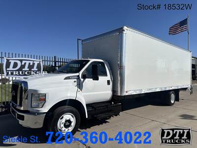 Ford F-650 Box Truck - 300HP, 5 Speed Automatic, Liftgate