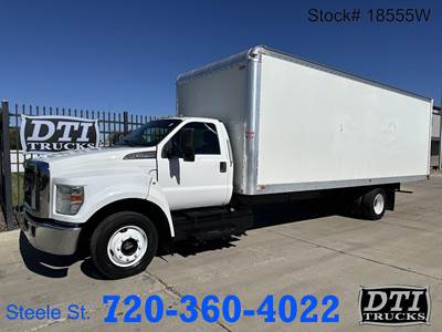Ford F-650 Box Truck - 300HP, 6 Speed Automatic
